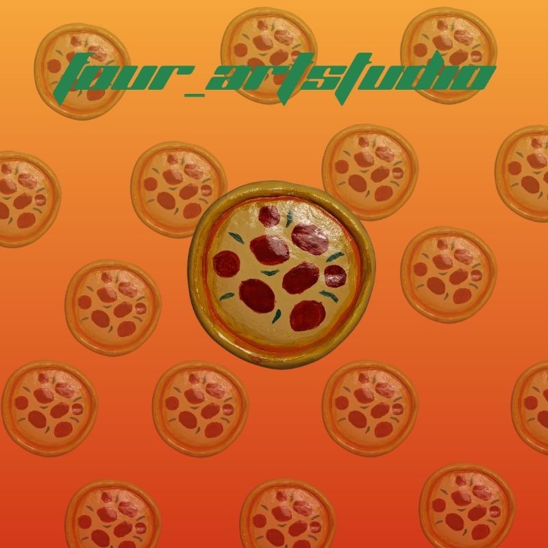 ☆pizaa☆ clay ♡hiasanmeja♡