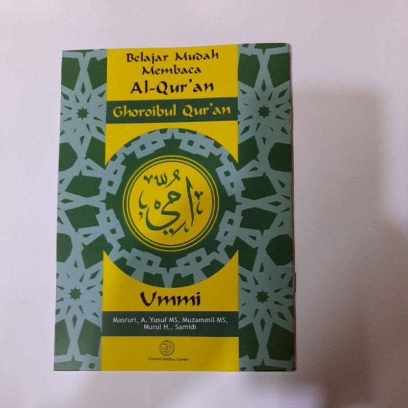 

Buku Brlajar Mudah Membaca Al Qur'an Choroibul Qur'an Ummi