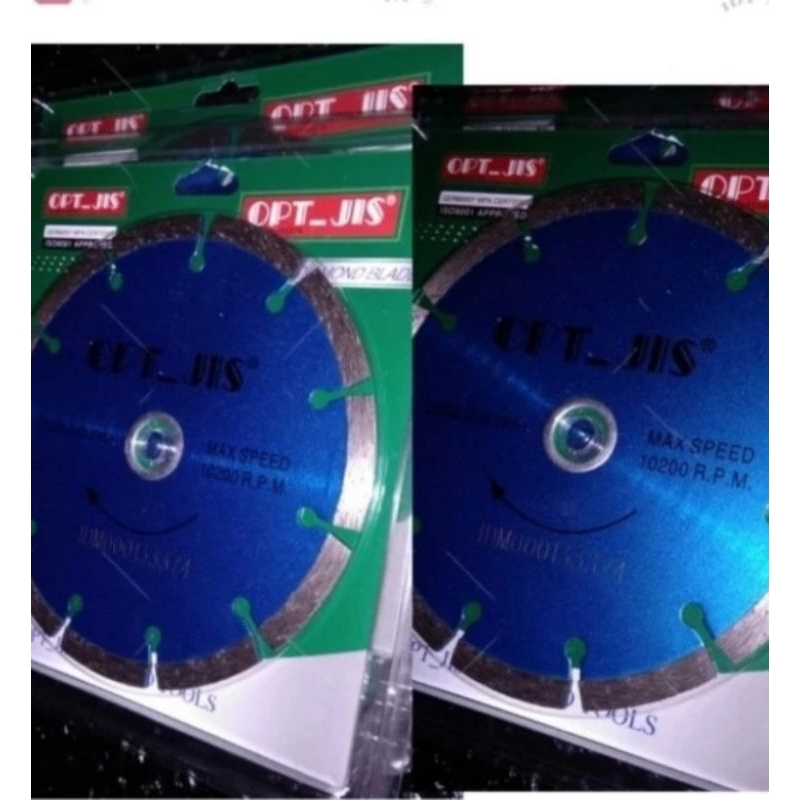 Diamond Wheel jls Opt 7 inch Mata Gerinda Potong kramik granit 7"