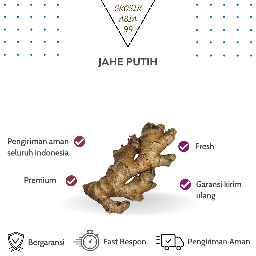 

Jahe Putih Fresh 500 gram