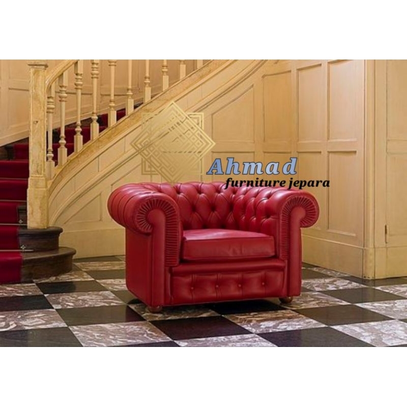 SOFA SINGLE CHESTERFIELD