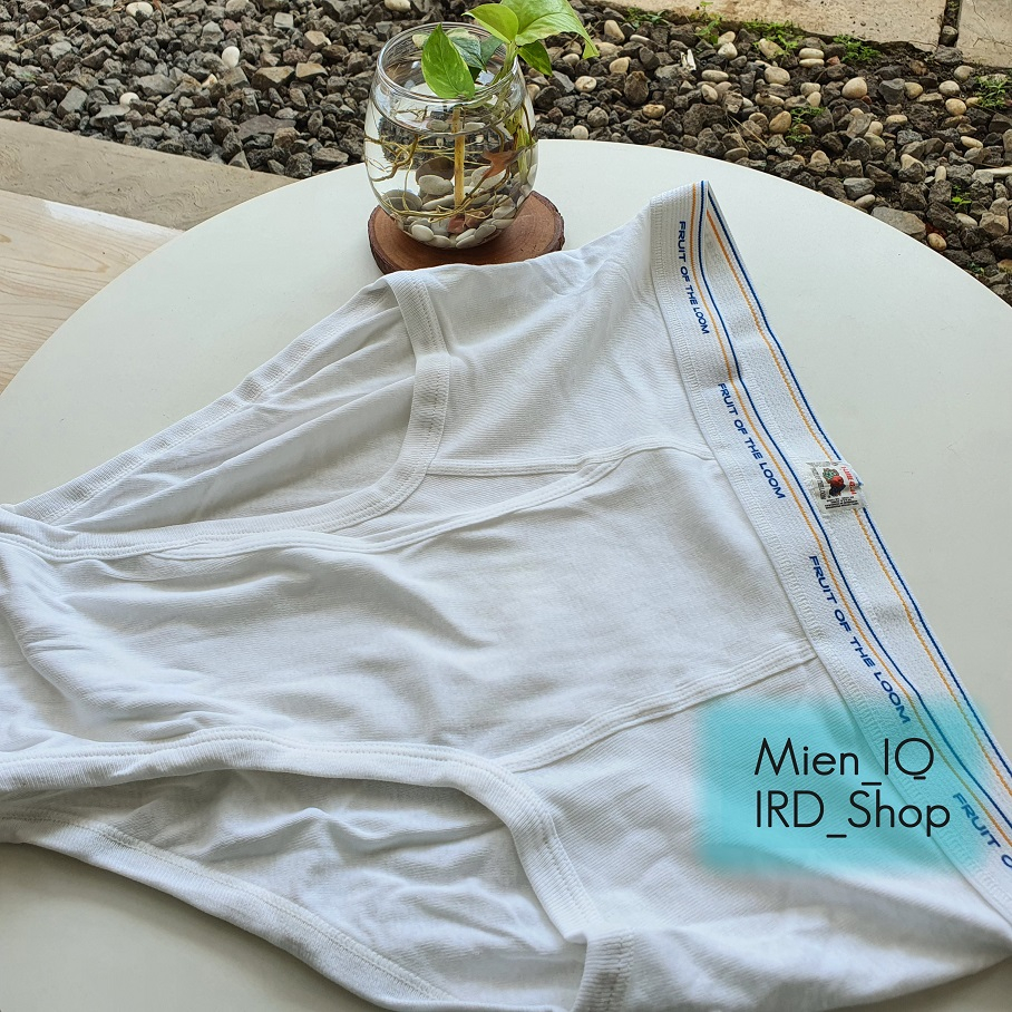 Celana Dalam Brief Vintage VTG Fruit Of the Loom Extra Large 1989
