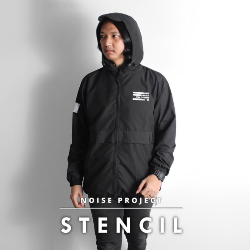 JACKET OUTDOOR STENCIL WOLVPACK WORLDWIDE