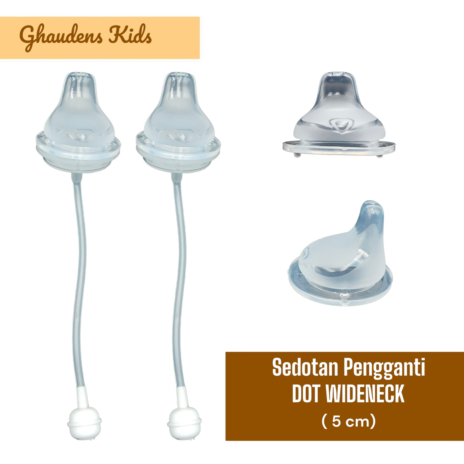 Dot Sedotan Sippy Cup Wideneck(Tanpa Botol)Untuk Botol Pigeon Wideneck dan Avent Classic