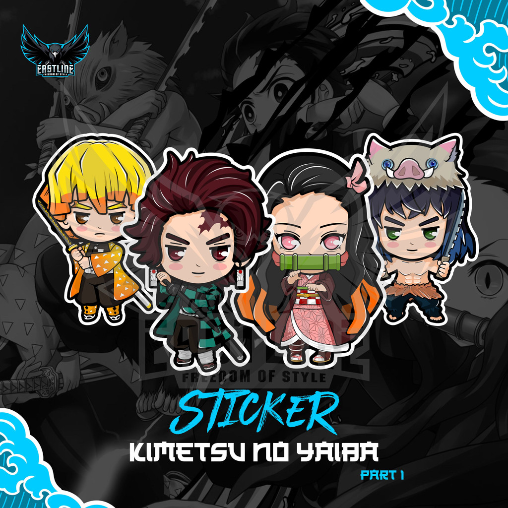 

Stiker Anime Karakter Lucu Chibi Kimetsu No Yaiba Demon Slayer Bahan Vinyl Laminasi Doff Lebih Awet dan Tahan Lama Sticker Cute Gemoy Eastlineid