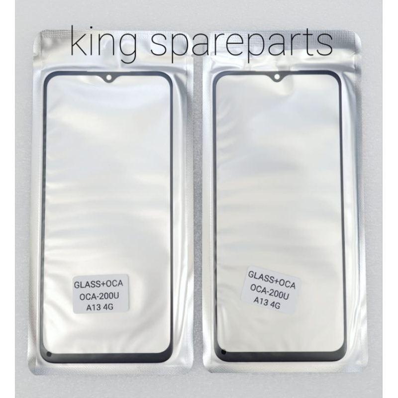 KACA GLASS LCD + LEM OCA SAMSUNG GALAXY A13 4G A135 A135F