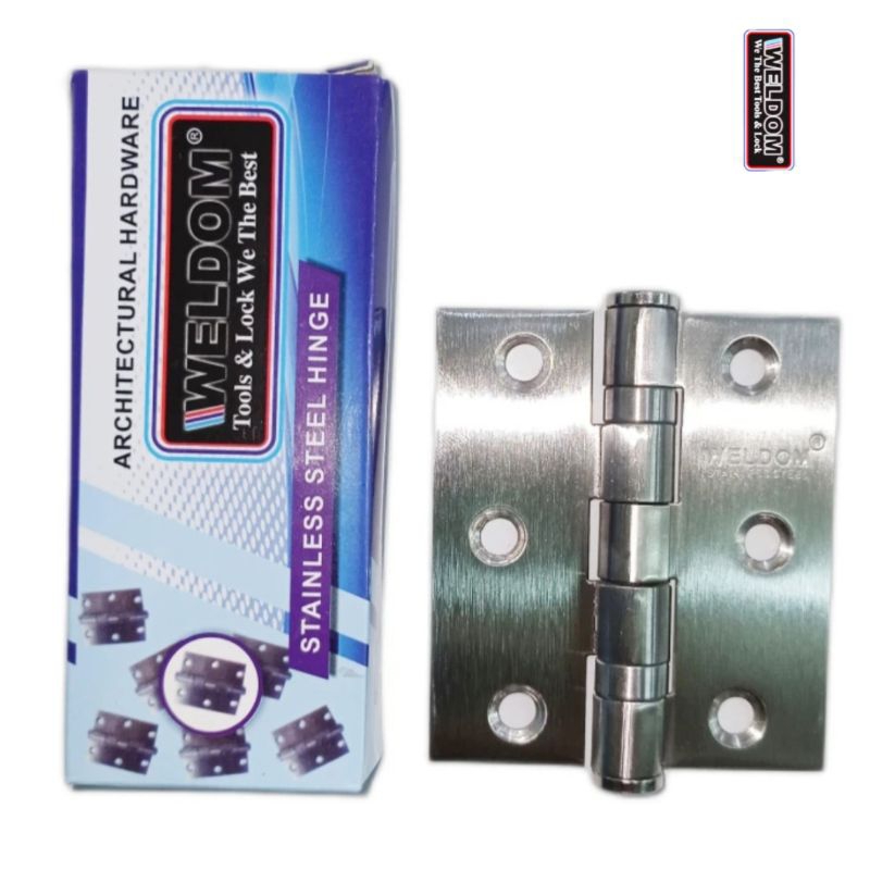 Engsel Kupu kupu Stainless Steel 3x2.5x2mm Harga Perpasang isi 2 pcs