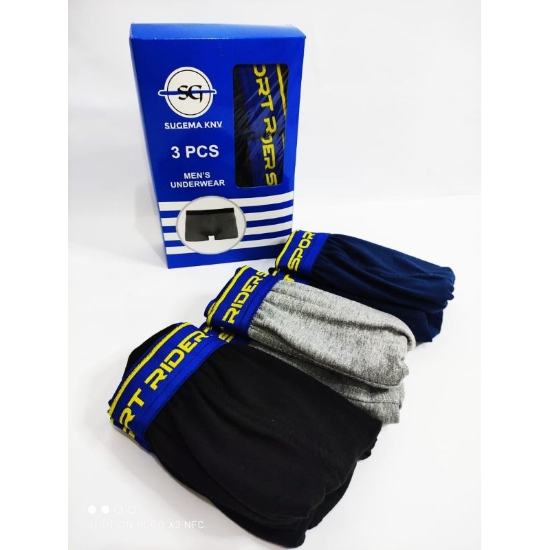 3pcs pakaian dalam pria cd boxer pria terlaris celana dalam pria boxer