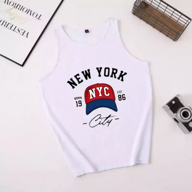 Singlet Anak NYC Kaos Singlet Anak Ideal Usia 2-10 Tahun