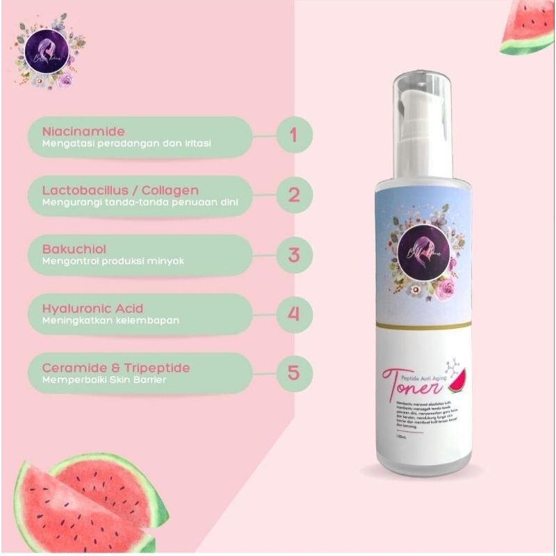 Toner Anti Aging Peptide Bellepeau