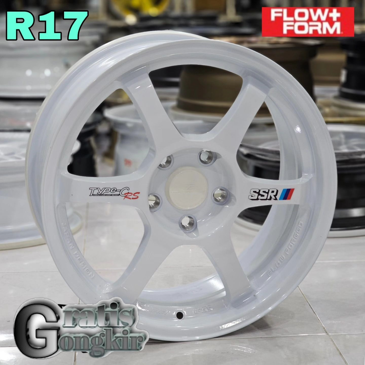 VELG RING 17 SSR Type C Flow Forged velg mobil r17x75 pcd 5x114.3 murah