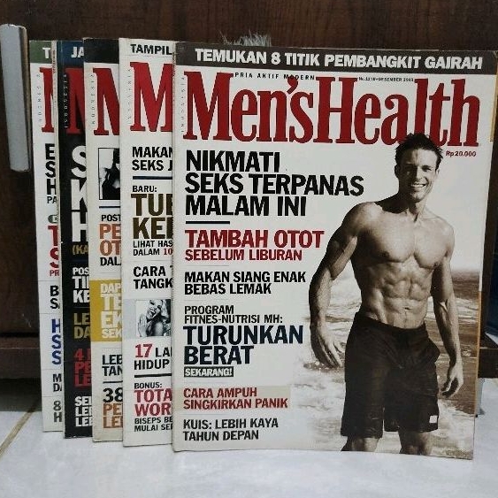 MAJALAH MENS HEALTH INDONESIA 2003