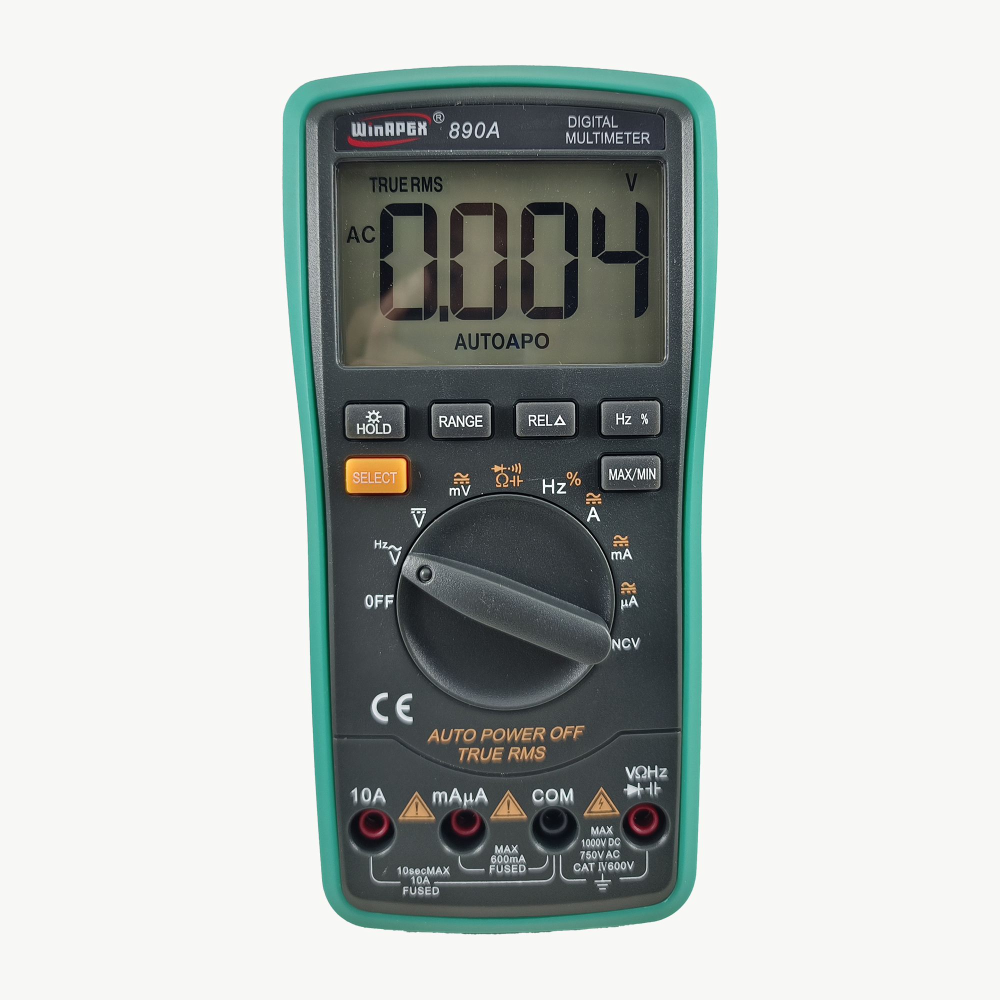 Multimeter True RMS Multitester Digital NCV Tester Besar WinAPEX 890A Avometer