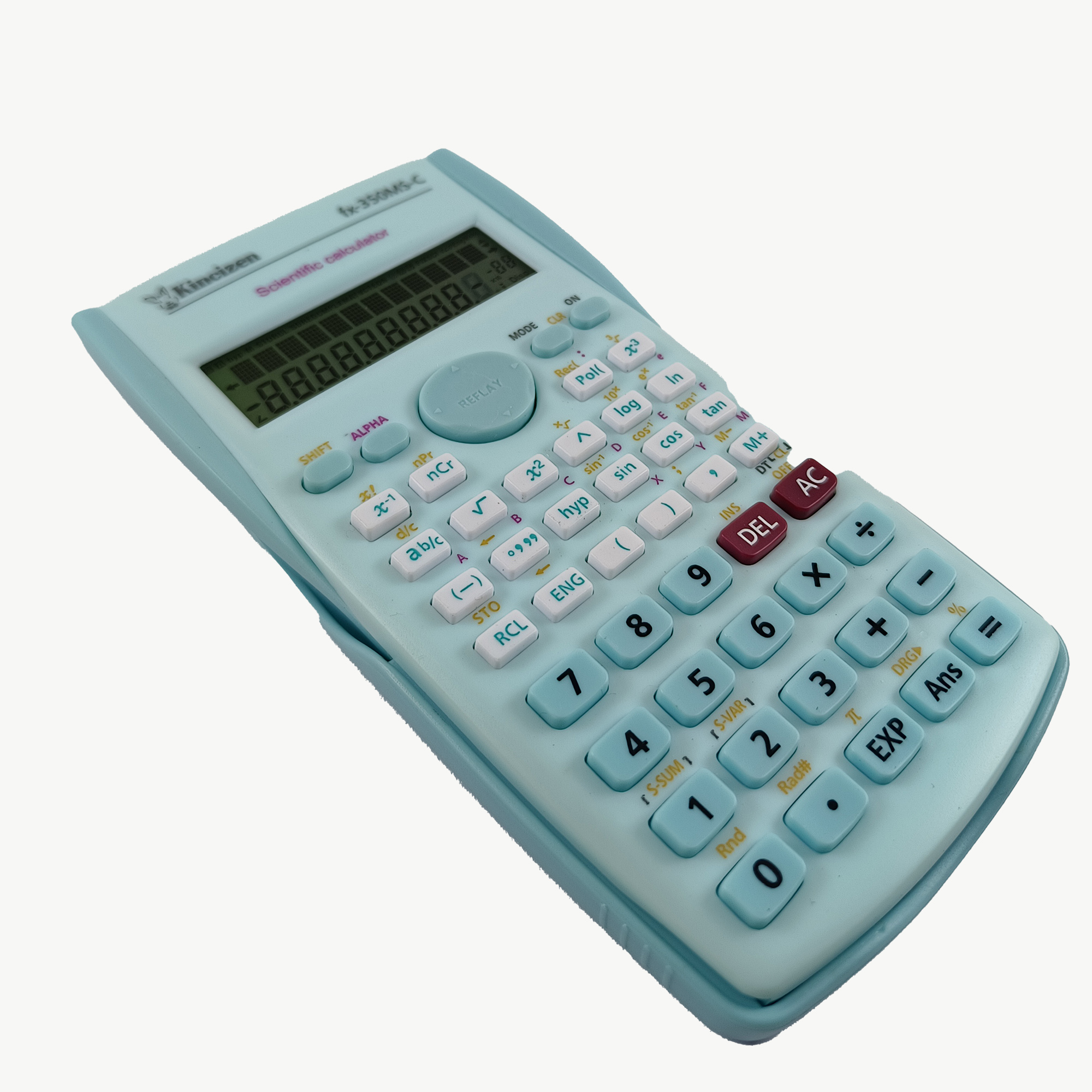 Kalkulator Scientific 240 Functions Calculator Kincizen FX-350MS-C-Hijau