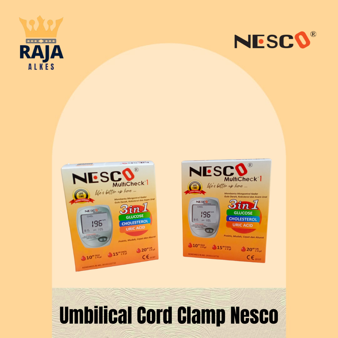 Nesco Multicheck - Alat Tes Gula Darah, Kolesterol, Asam Urat