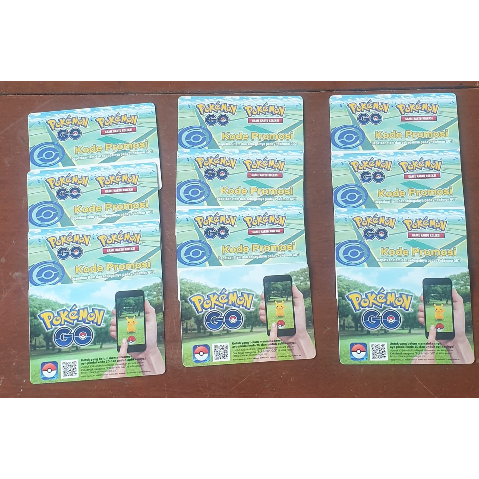 Kode promo Pokemon Go TCG