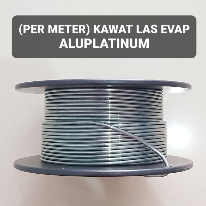 (PER METER) Aluplatinum Kawat Las Evap Kulkas Aluminium