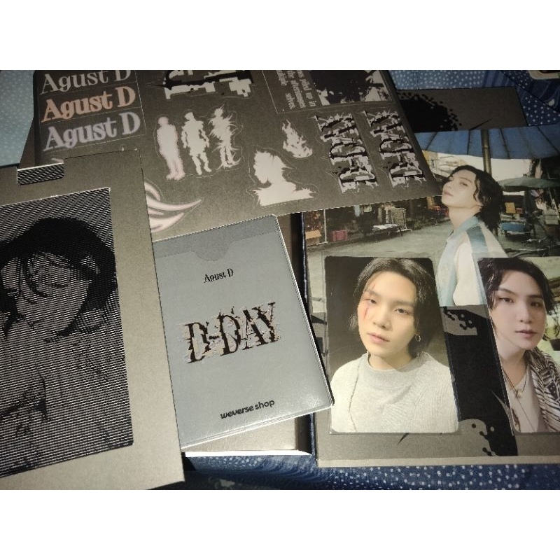 Photocard Suga D Day