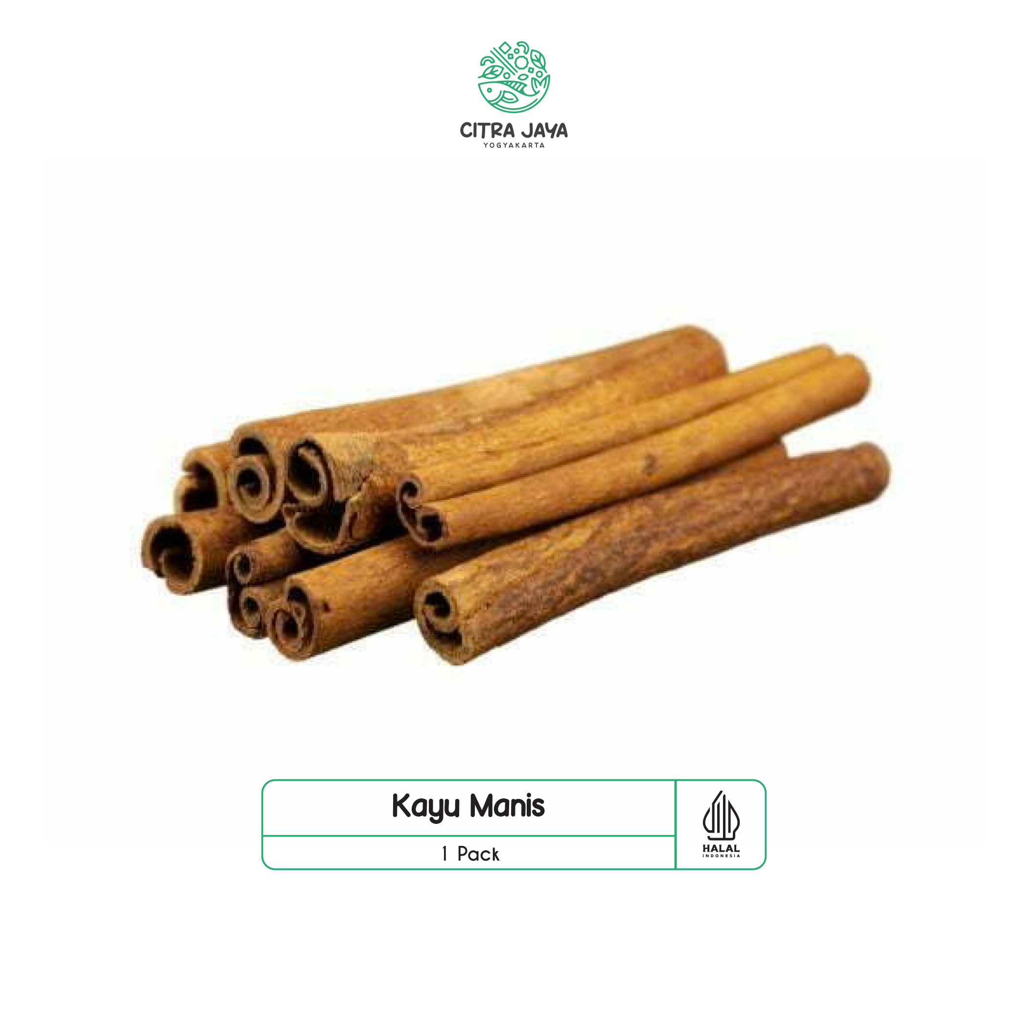 

Kayu Manis 100g - Citra Jaya Yogyakarta