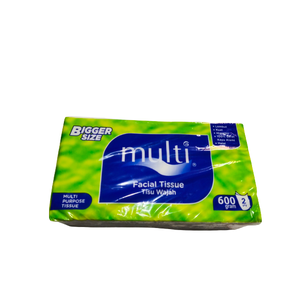 Tisu Tessa Multi 600 gram 2 ply MP04 sheet 600g / Tissue Facial Refill kiloan 600 gr 2ply Bigger Size / Tisu wajah sheets serbaguna