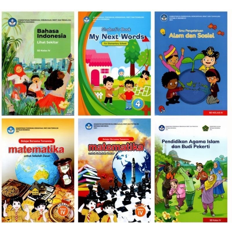 Buku Kelas 4 SD  kurikulum merdeka