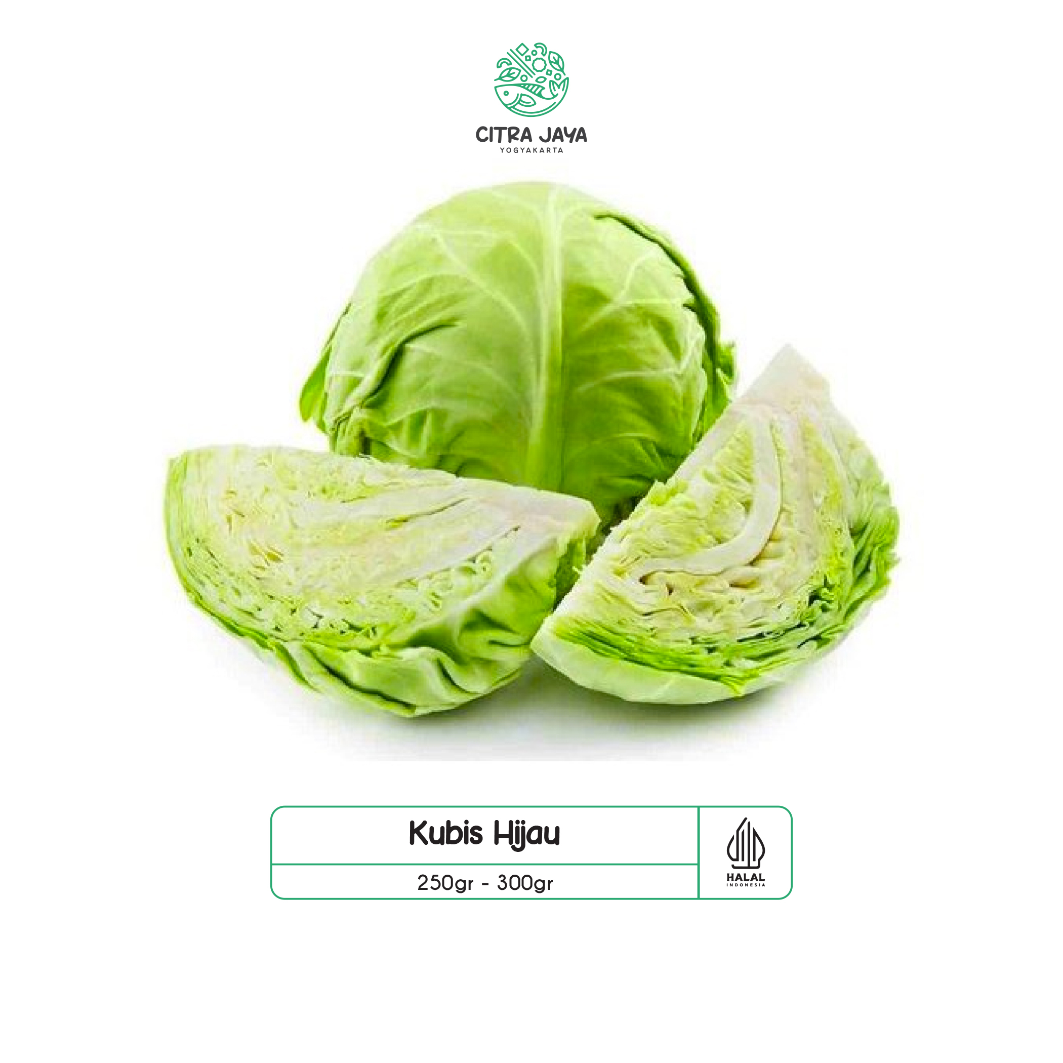 

Kubis Hijau 300g - Citra Jaya Yogyakarta