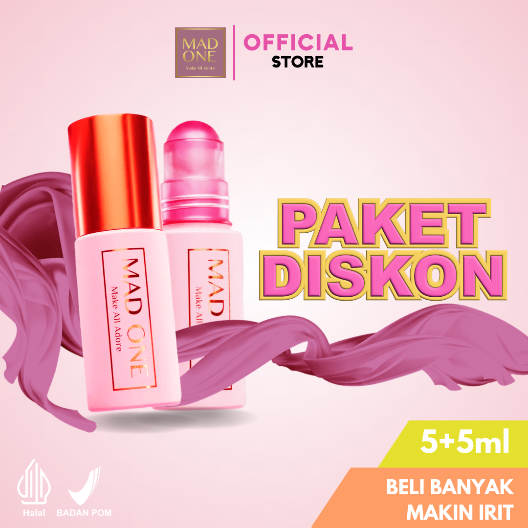 (Bundling 2 pcs Lebih Murah) Lip Serum Bibir Pink Seperti di Sulam