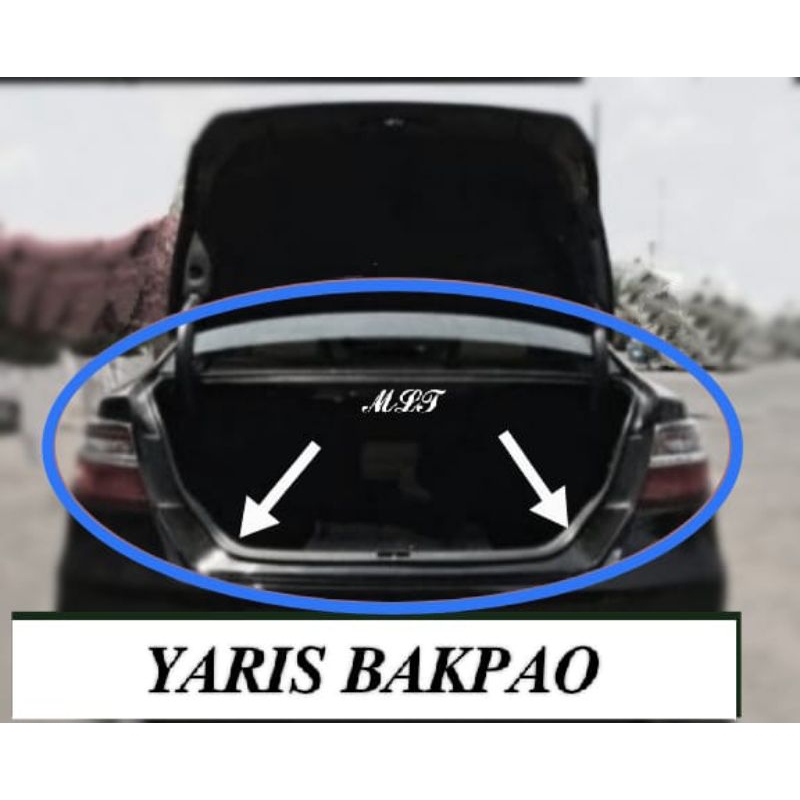 Karet Pintu Bagasi Belakang Yaris Bakpao Original