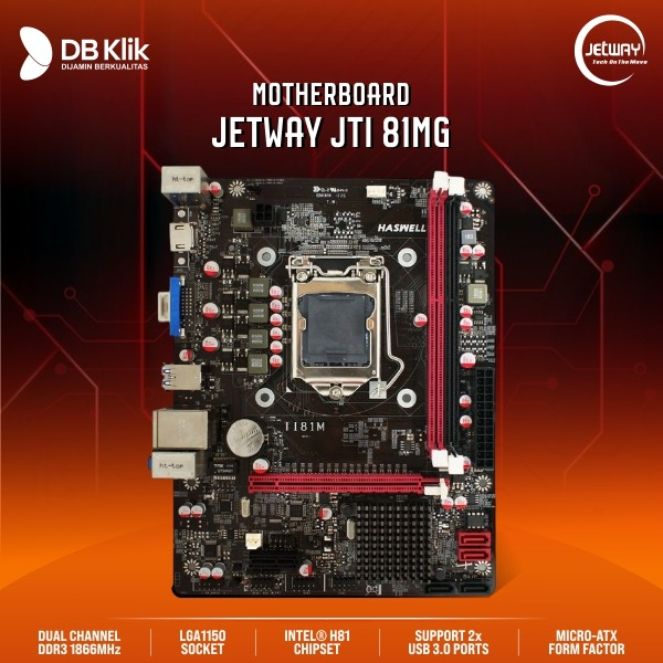 Motherboard Jetway JTI 81MG