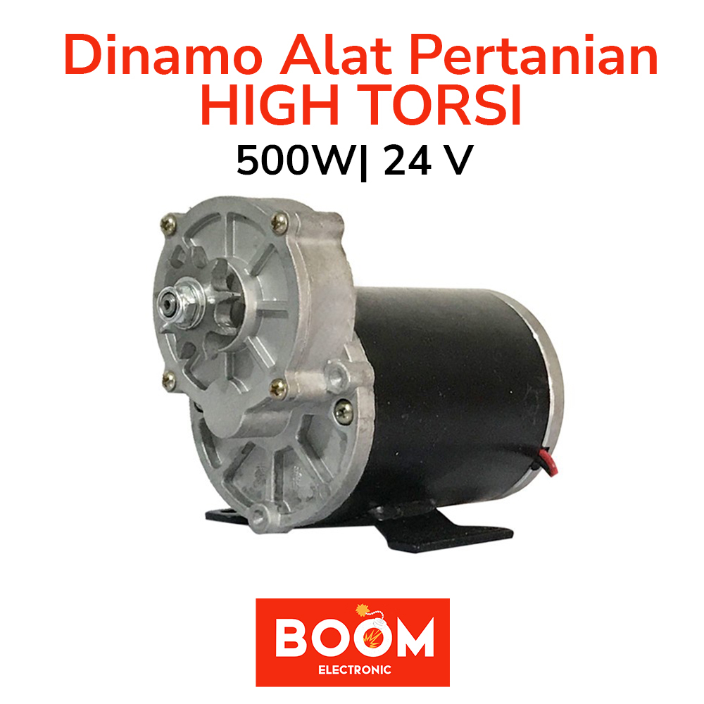 Dinamo Motor Alat Pertanian High Torsi 500W DC24V 200rpm (7131)