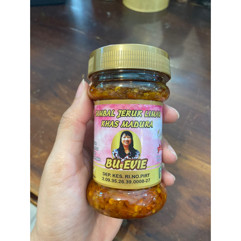 

Sambal/Sambel Jeruk Limau Khas Madura “Bu Evie”
