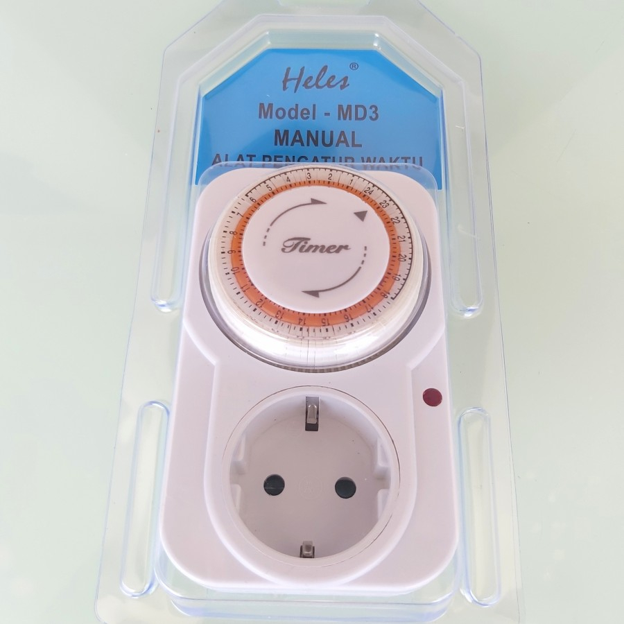 Timer manual 24 jam / Timer heles manual / Stopkontak Timer