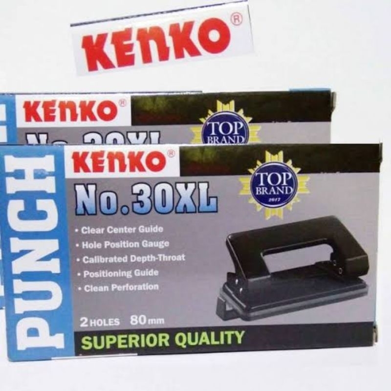 

PELUBANG KERTAS / PUNCH NO. 30XL KENKO / PEMBOLONG KERTAS / PAPER PUNCH