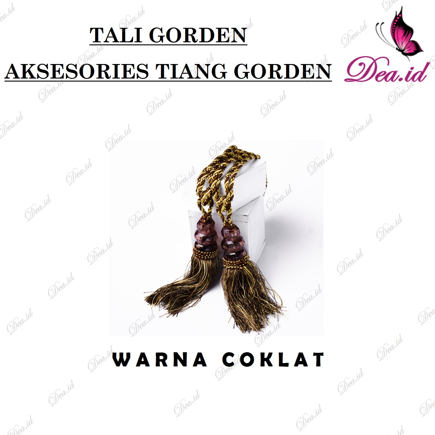 [DEASHOP] TALI GORDEN - PENGIKAT GORDEN - TALI GORDYN - TALI GORDEN TASSEL KRISTAL