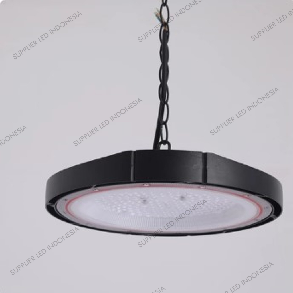 Lampu LED Highbay UFO Sorot Plafon Lampu Gantung Industri 100W 150W 200W HIGH BAY