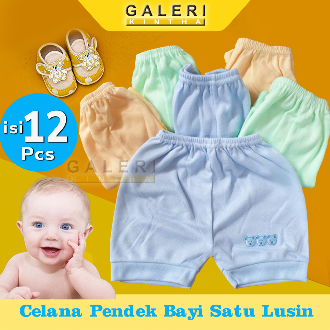 Celana Pendek Bayi Laki laki Perempuan Newborn