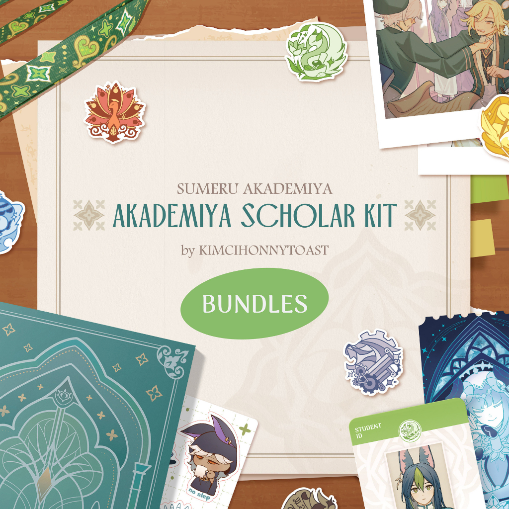 

Akademiya Scholar Kit - Notebook & Bundle