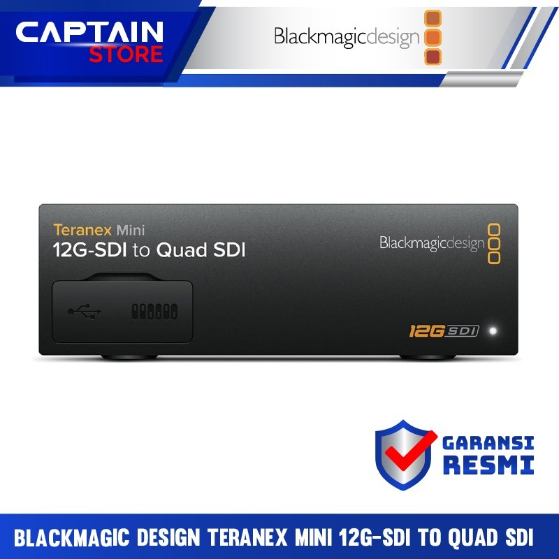 Blackmagic Design Teranex Mini 12G-SDI to Quad SDI