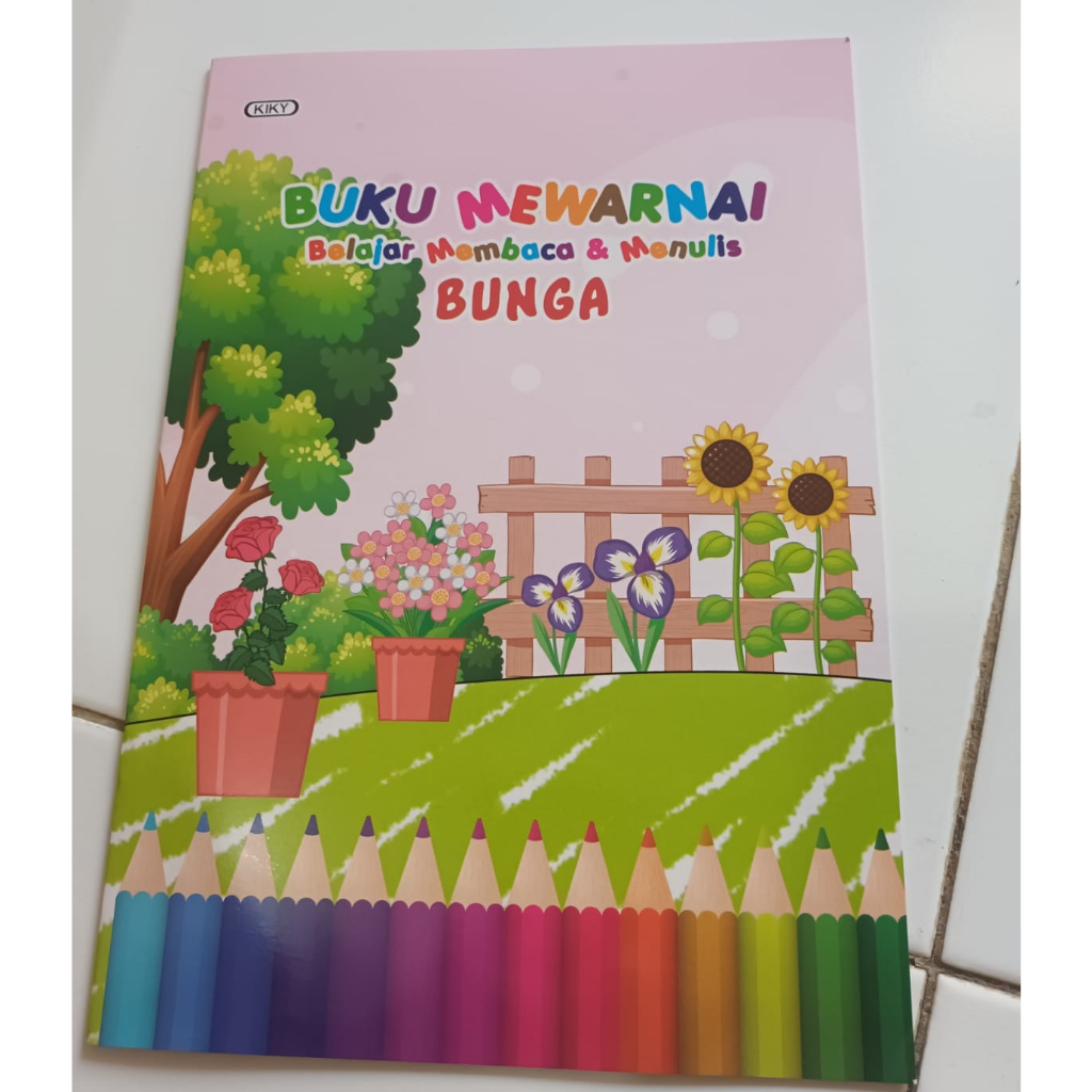 BUKU MEWARNAI BELAJAR MEMBACA DAN TULIS BESAR