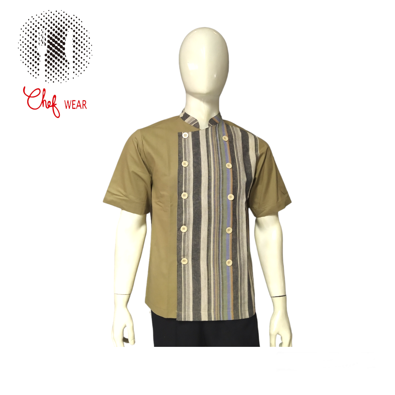 Chef Wear Baju Koki SS G Komb Slr