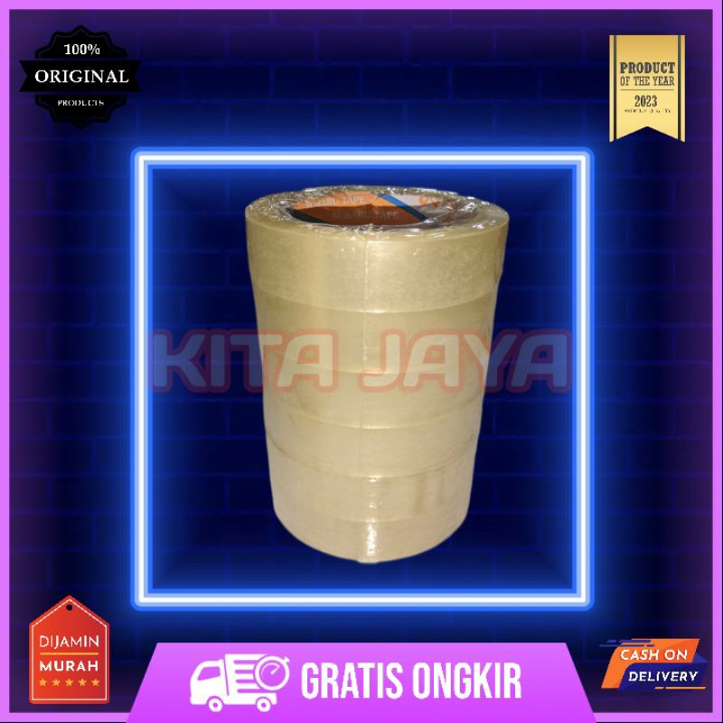 

Isolasi / Solatip / Selotip Bening subaru 1x90 yard