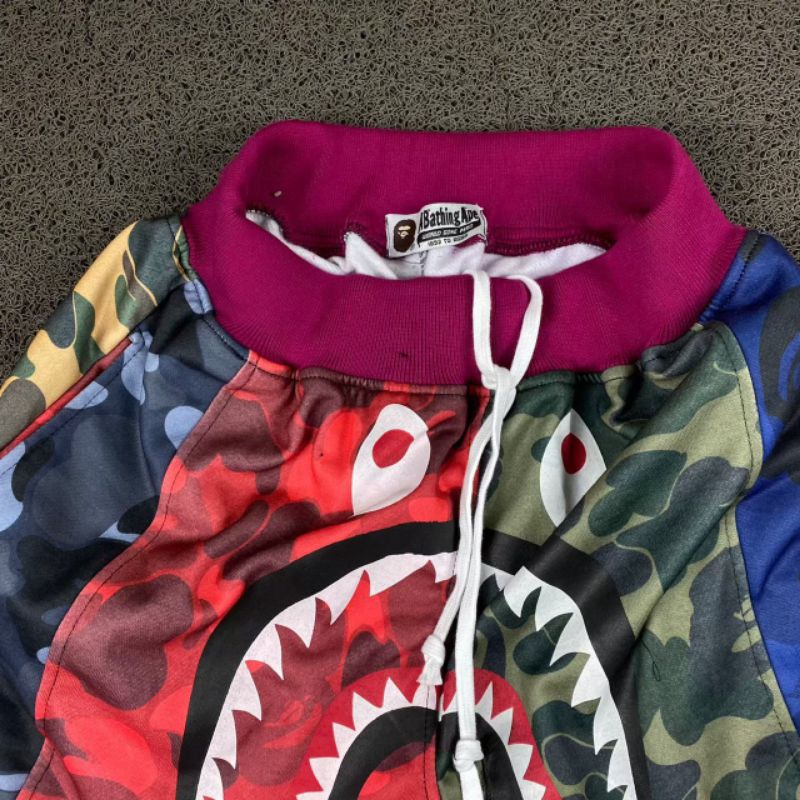 CELANA PANJANG BAPE CAMO FULL TAG LABEL HIGH QUALITY CASUAL HYPE FASHION PRIA