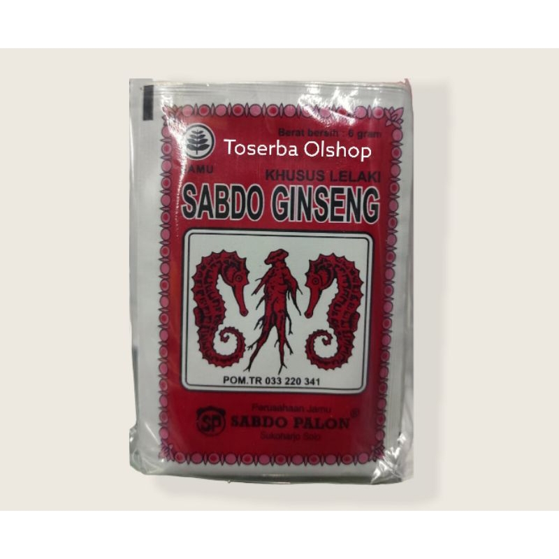 

Jamu sabdo gingseng (1 pak 10 pcs)