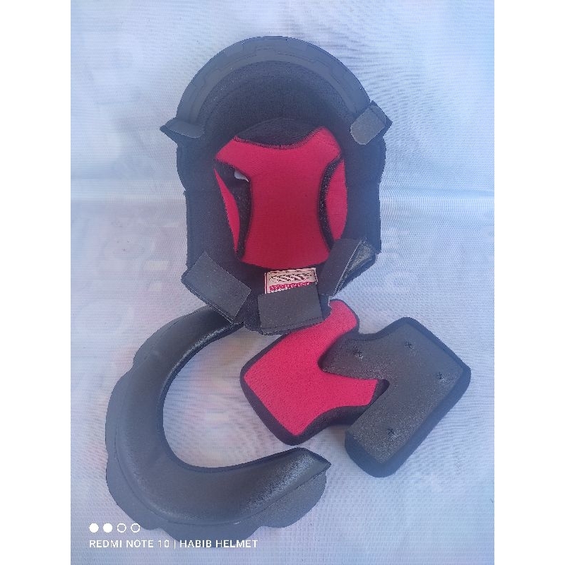 Busa Helm NHK GP 1000 GP1000 Fullset pipi Kancing Plastik size S M
