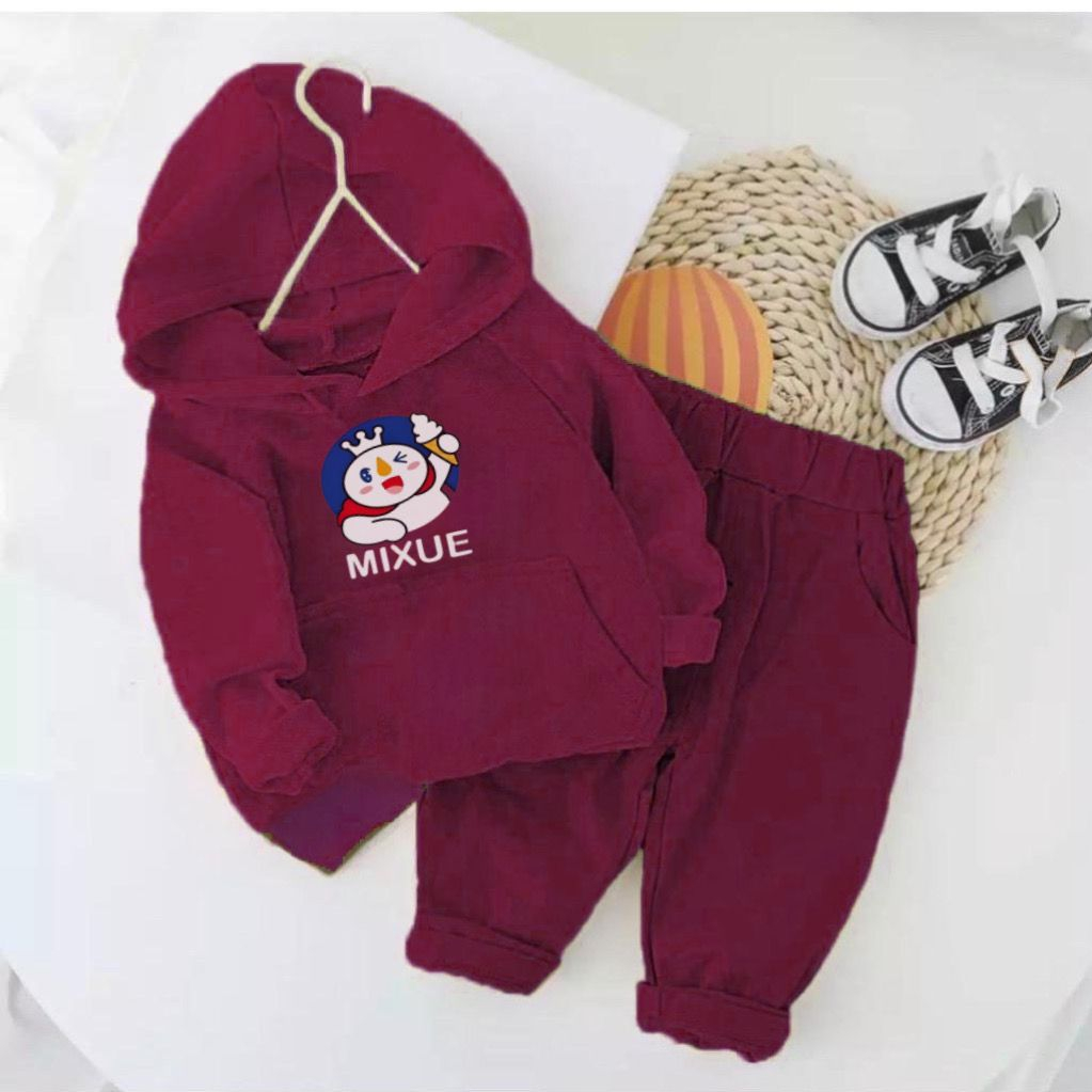 HOODIE ANAK PEREMPUAN USIA 1-5 TAHUN TERBARU MOTIF MIXUE TERLARIS HARGA TERJANGKAU BEST QUALITY 2023