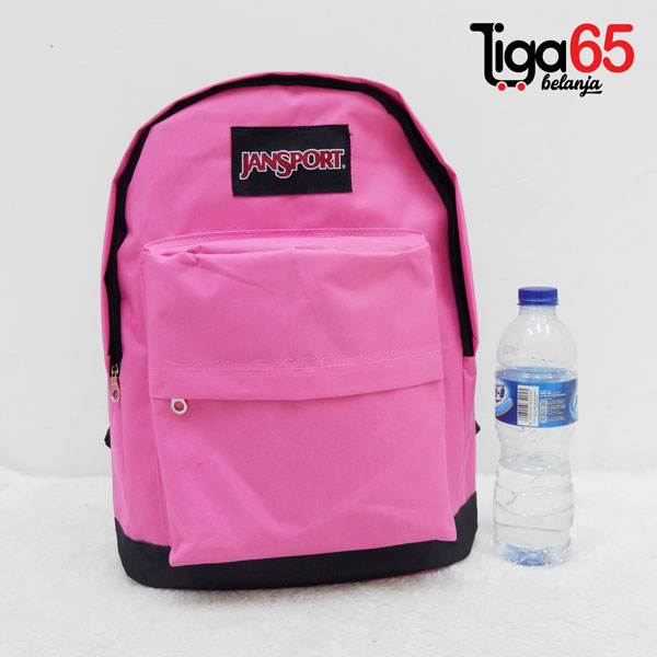 TAS RANSEL/Backpack/Tas Punggung/Ransel Sekolah/Ransel Remaja/BAG RANSEL JS POLOS 16&quot;