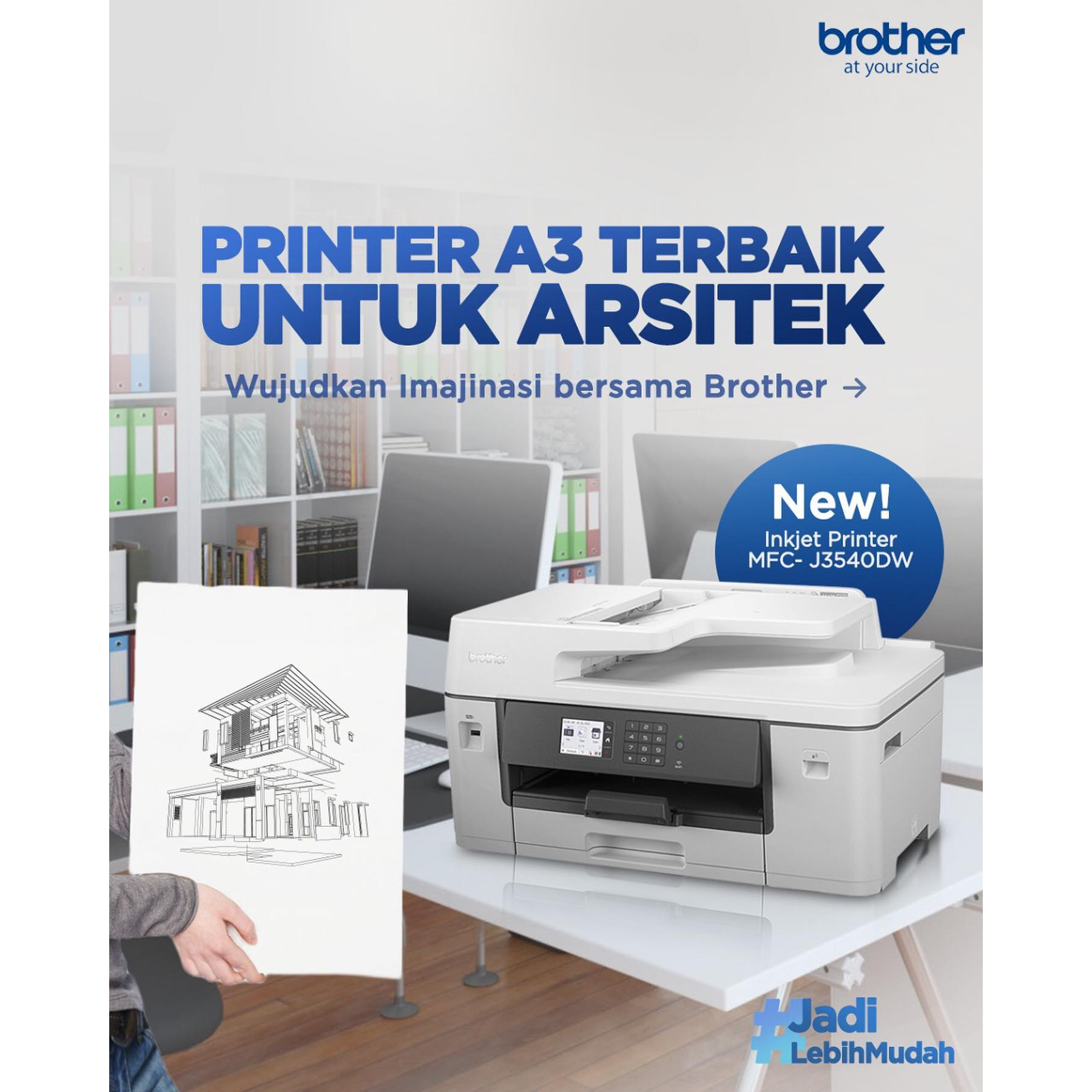 Printer Brother MFC-J3540DW - A3