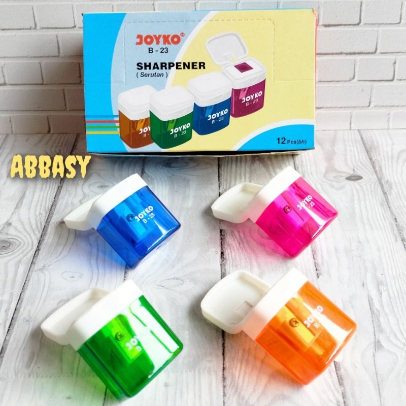 

Rautan Joyko B-23 / sharpener ( 1 box isi 12 pcs )