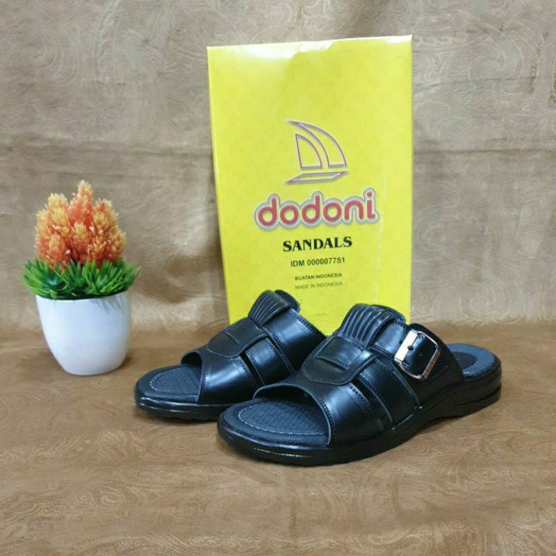 DODONI BN 658 ORIGINAL SANDAL PRIA KULIT SAPI ASLI