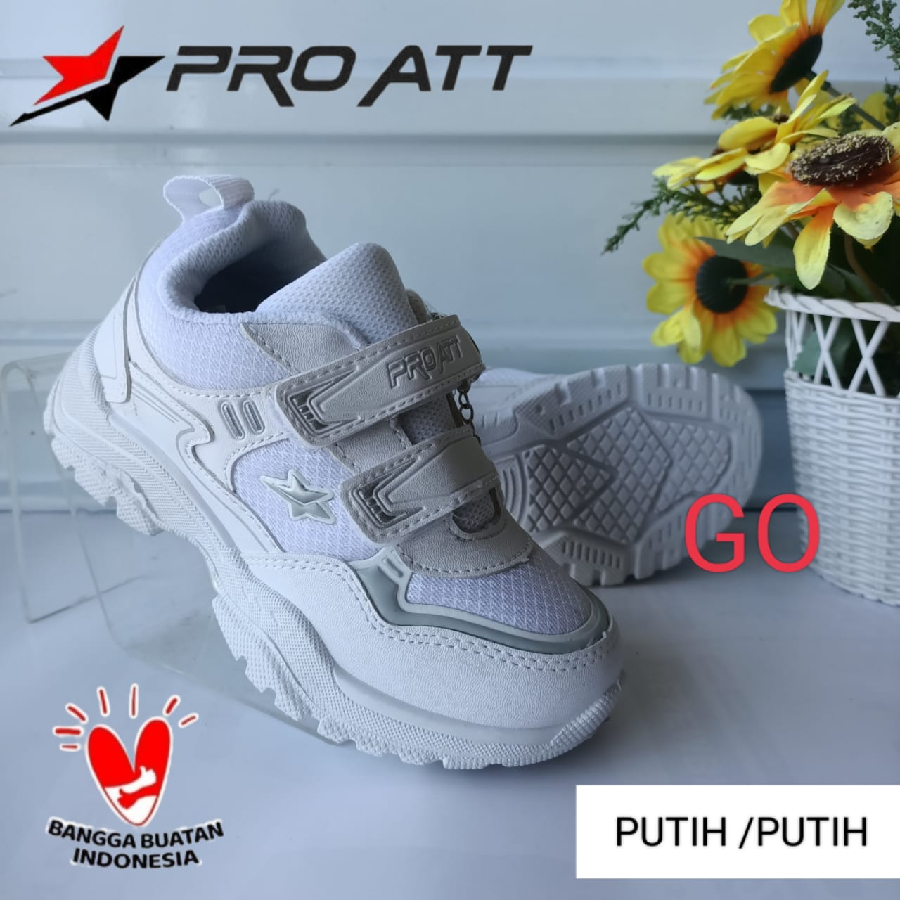 gos PRO ATT KIM 010V | KIM 020V | KMI 040 Sepatu Sneakers Anak Sepatu Olahraga Lari Sepatu Sekolah Anak Original Murah